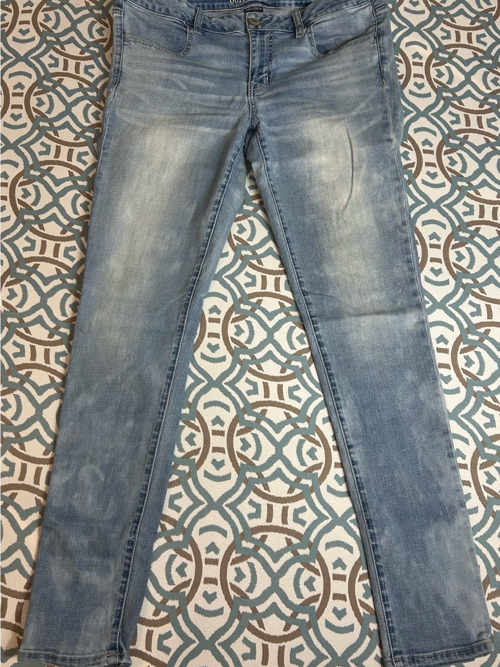 American Eagle Outfitters Light Blue Skinny Jeans